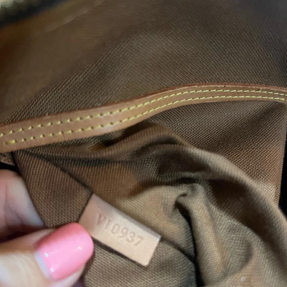 Louis Vuitton Pink and Brown Satchel with Floral Design - Picture 8 of 8